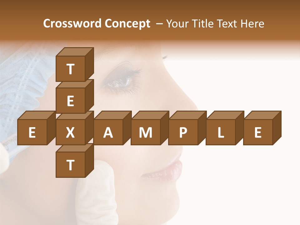 Clinic Eyebrow Salon PowerPoint Template