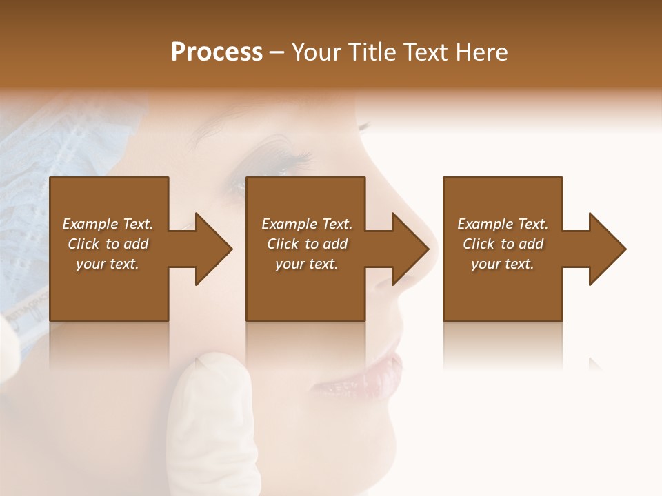 Clinic Eyebrow Salon PowerPoint Template