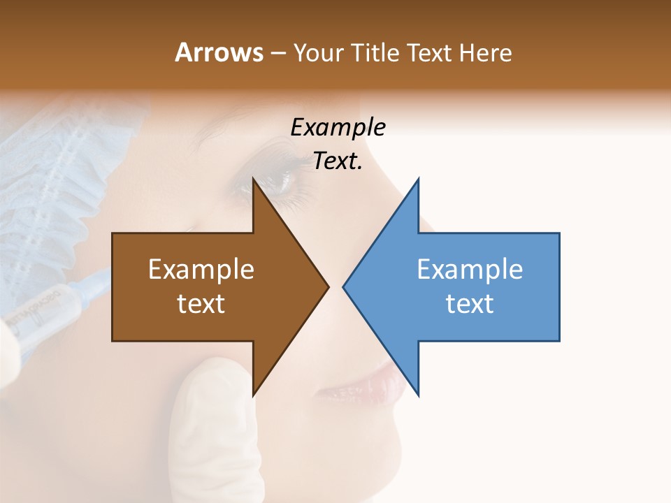 Clinic Eyebrow Salon PowerPoint Template