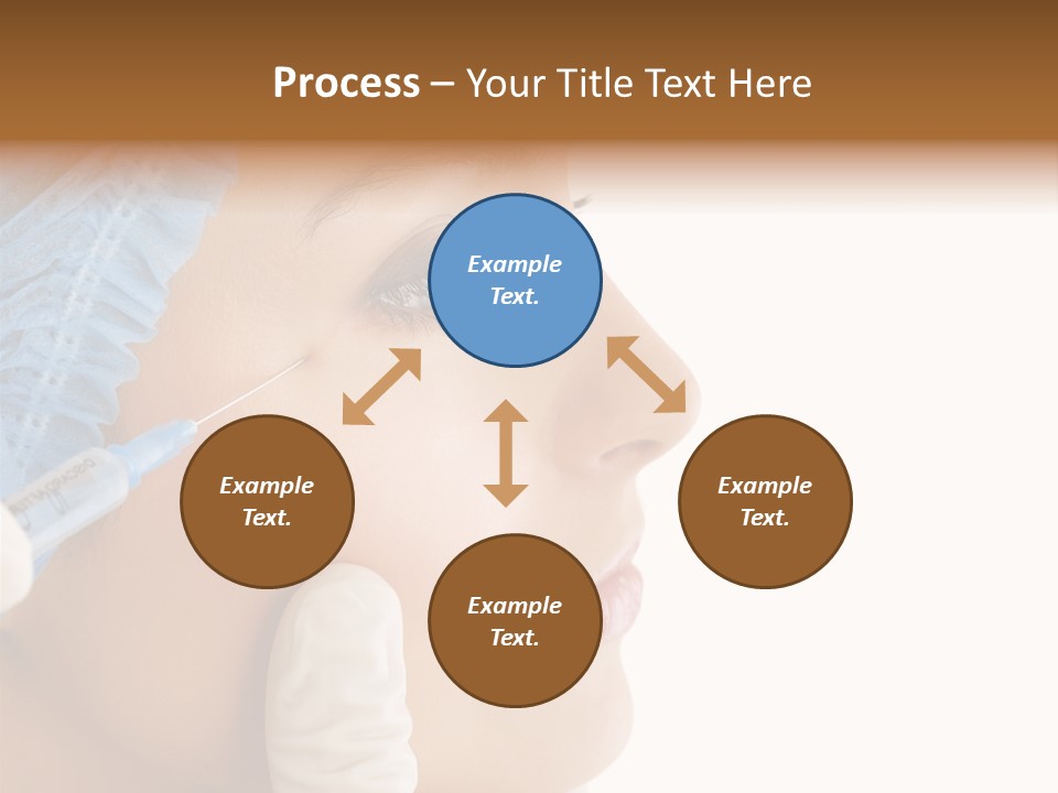 Clinic Eyebrow Salon PowerPoint Template