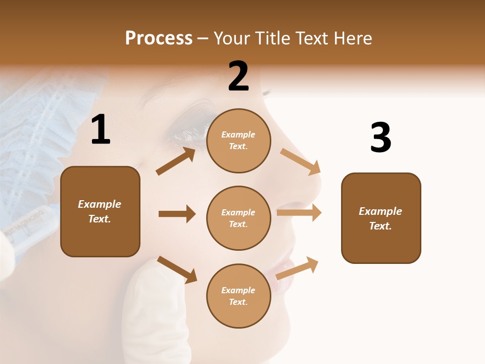 Clinic Eyebrow Salon PowerPoint Template