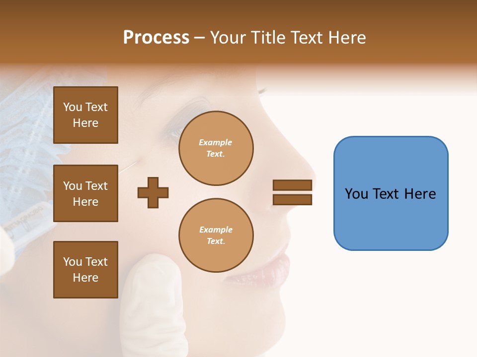 Clinic Eyebrow Salon PowerPoint Template