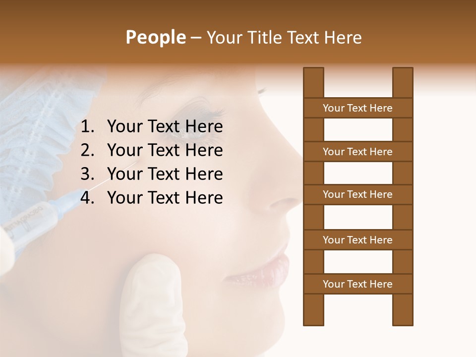 Clinic Eyebrow Salon PowerPoint Template