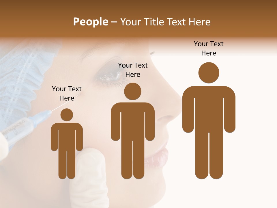 Clinic Eyebrow Salon PowerPoint Template