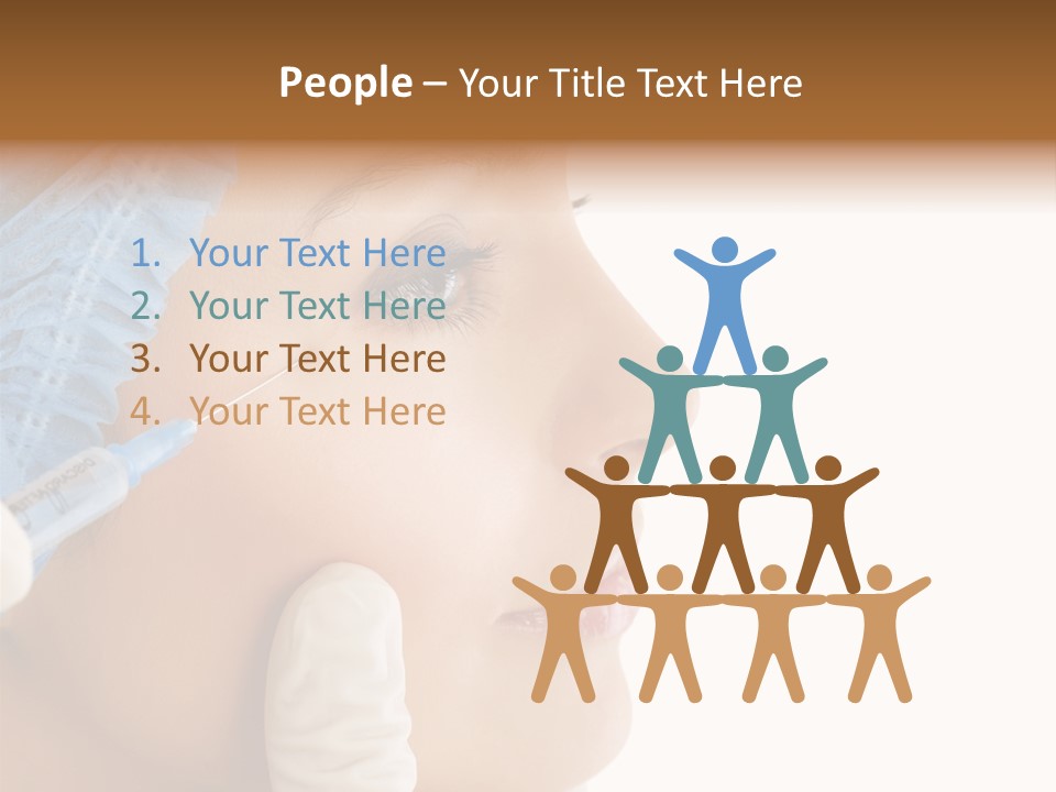 Clinic Eyebrow Salon PowerPoint Template