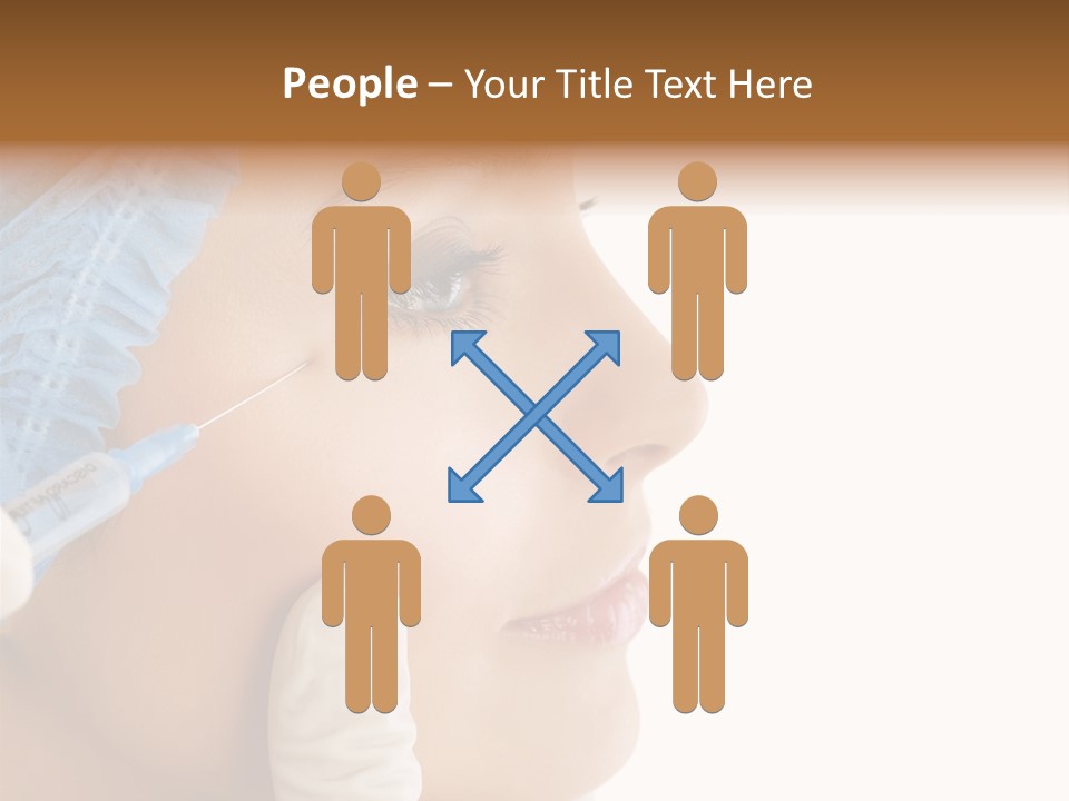 Clinic Eyebrow Salon PowerPoint Template