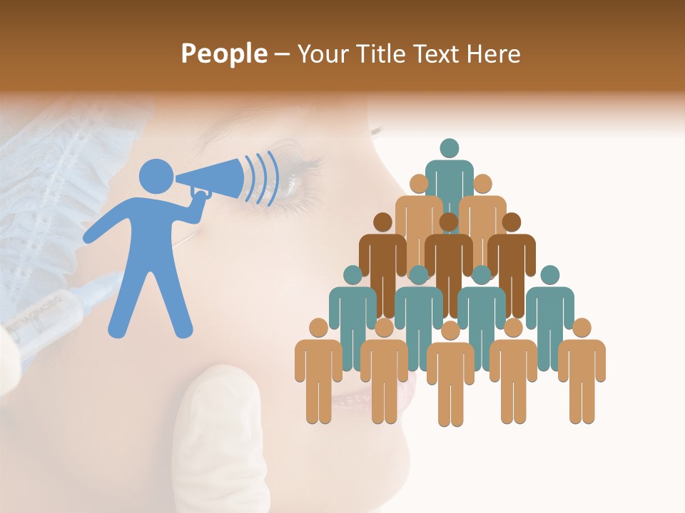 Clinic Eyebrow Salon PowerPoint Template