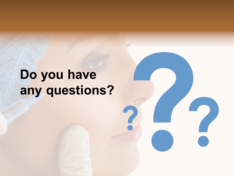 Clinic Eyebrow Salon PowerPoint Template