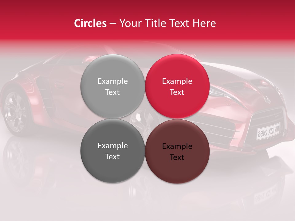 Transport Automobile Project PowerPoint Template