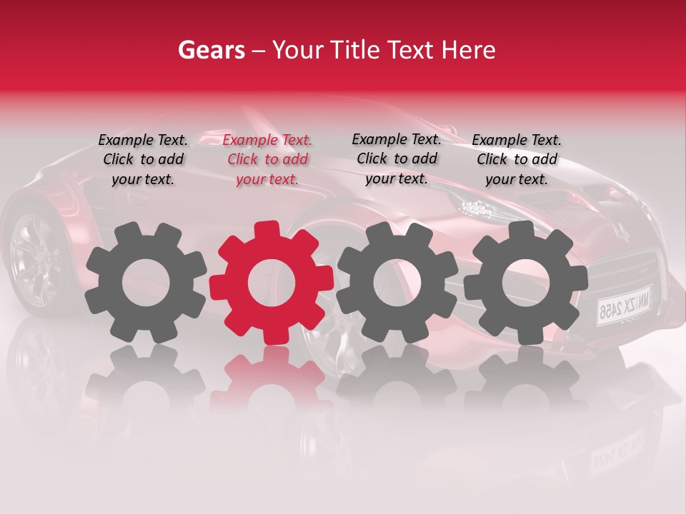 Transport Automobile Project PowerPoint Template