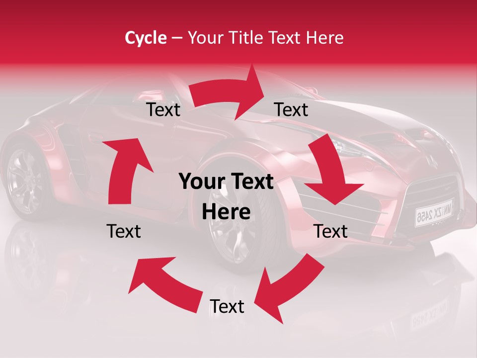Transport Automobile Project PowerPoint Template