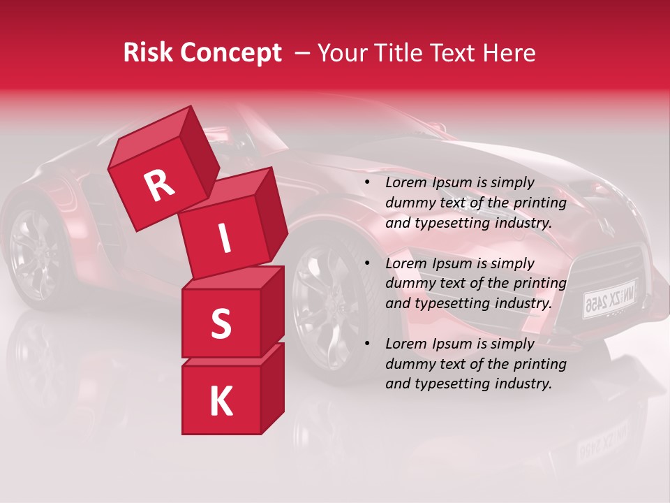 Transport Automobile Project PowerPoint Template