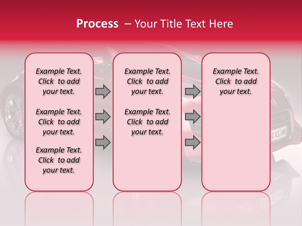 Transport Automobile Project PowerPoint Template