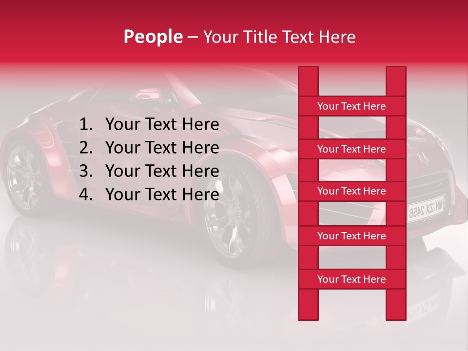 Transport Automobile Project PowerPoint Template