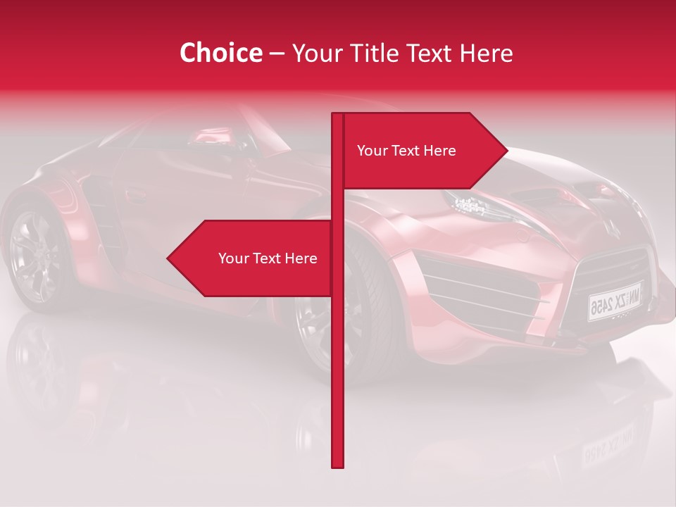 Transport Automobile Project PowerPoint Template
