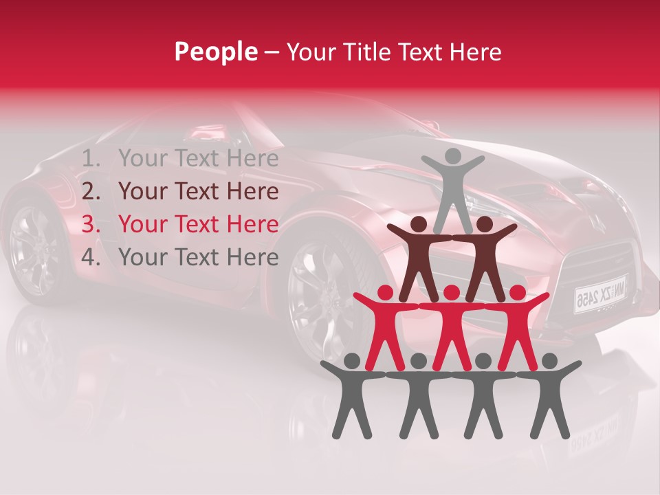 Transport Automobile Project PowerPoint Template