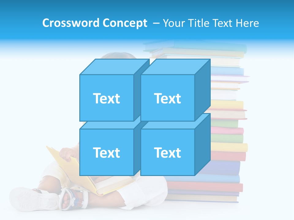 Childhood Back To School Nursery Child School PowerPoint Template