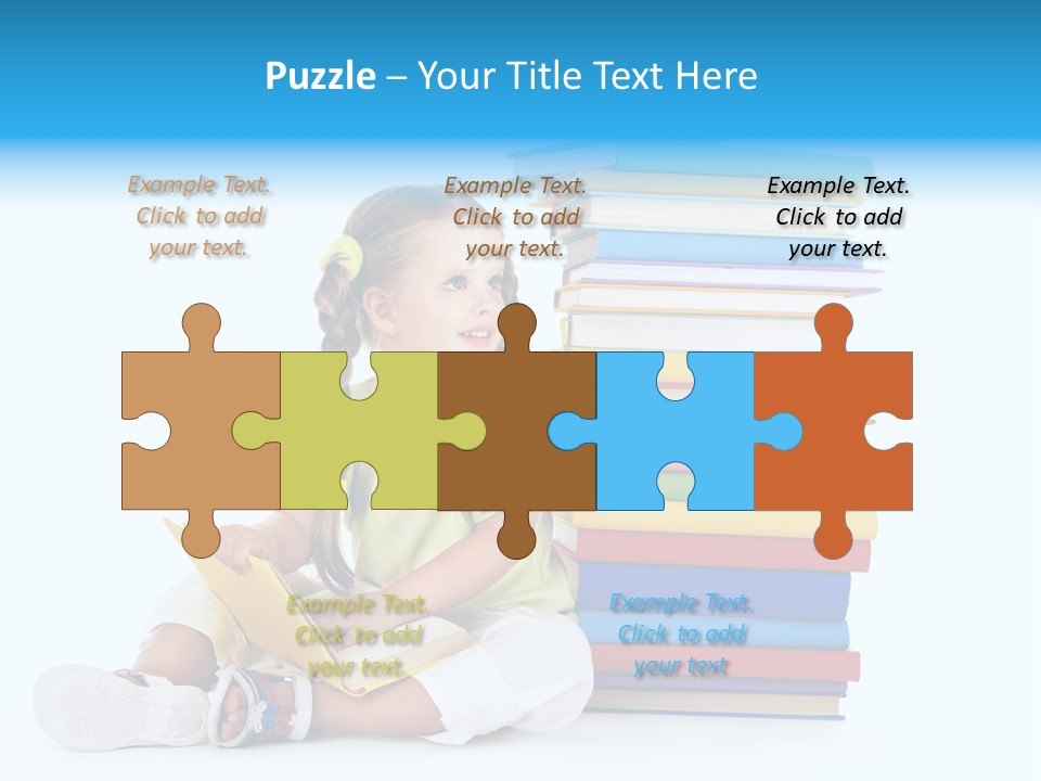 Childhood Back To School Nursery Child School PowerPoint Template