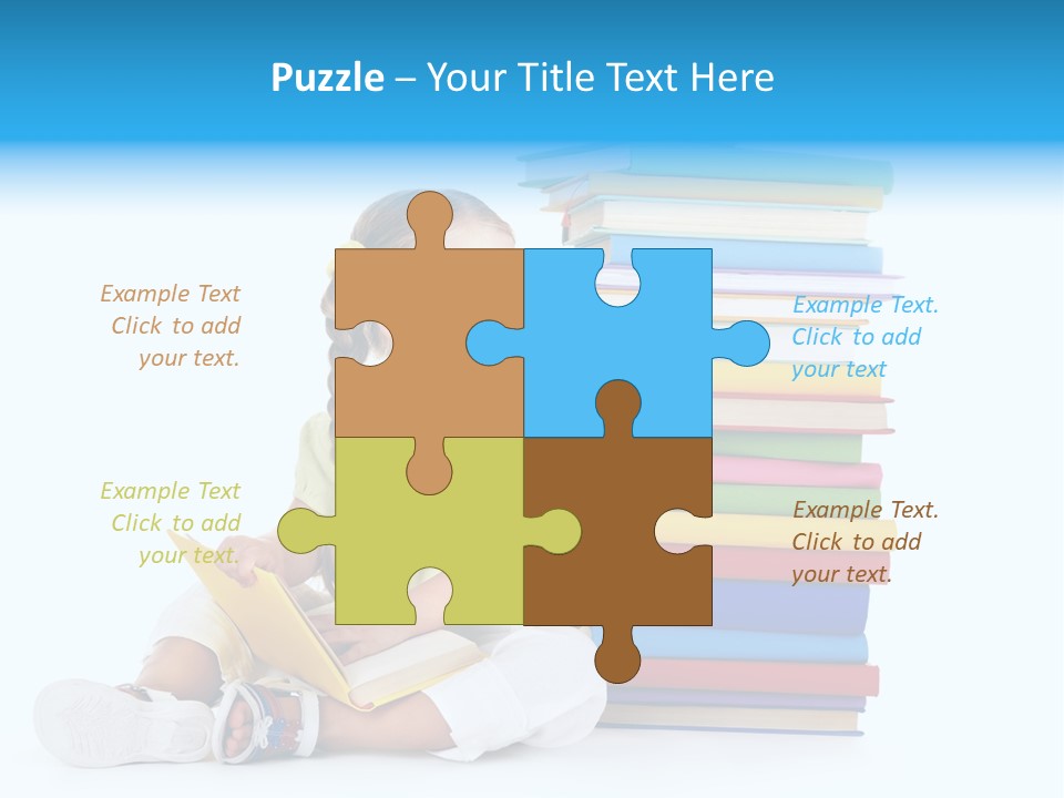 Childhood Back To School Nursery Child School PowerPoint Template