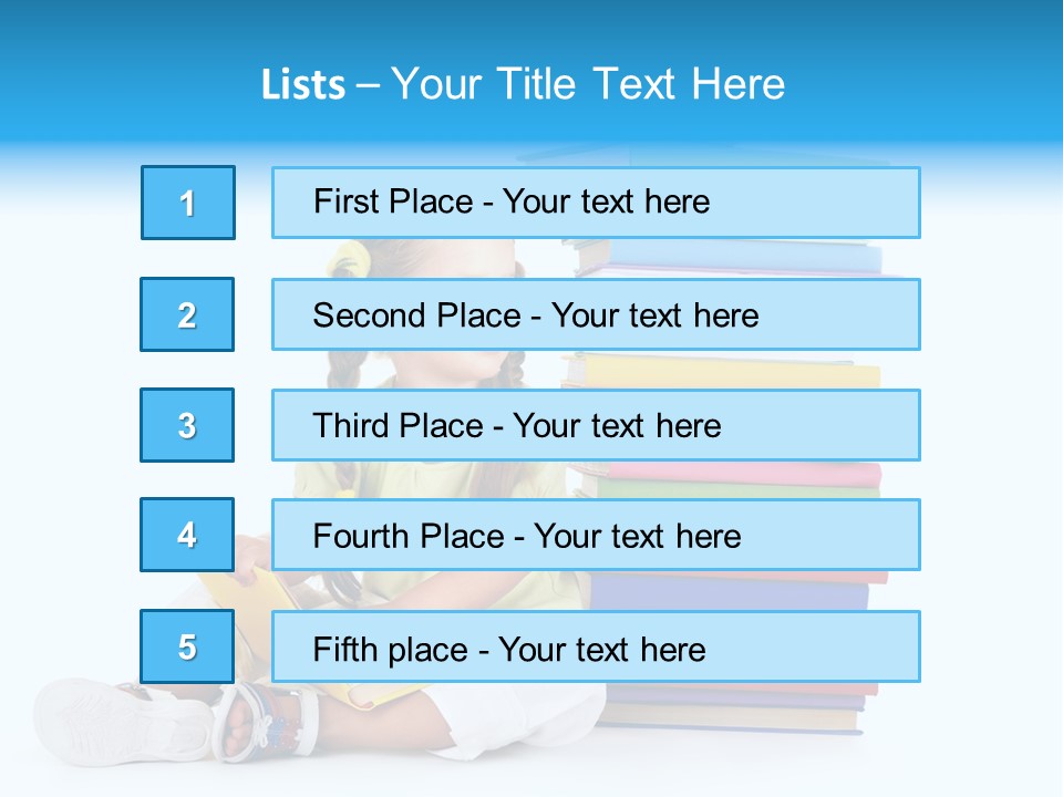 Childhood Back To School Nursery Child School PowerPoint Template