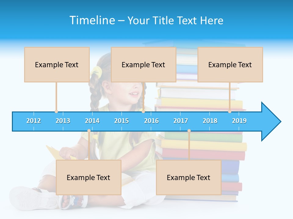 Childhood Back To School Nursery Child School PowerPoint Template