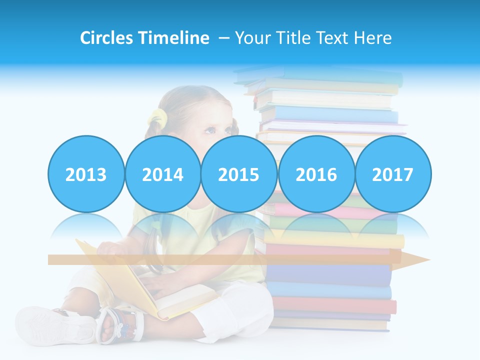 Childhood Back To School Nursery Child School PowerPoint Template