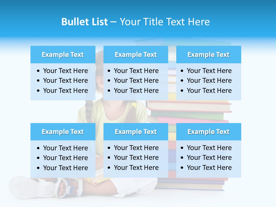 Childhood Back To School Nursery Child School PowerPoint Template