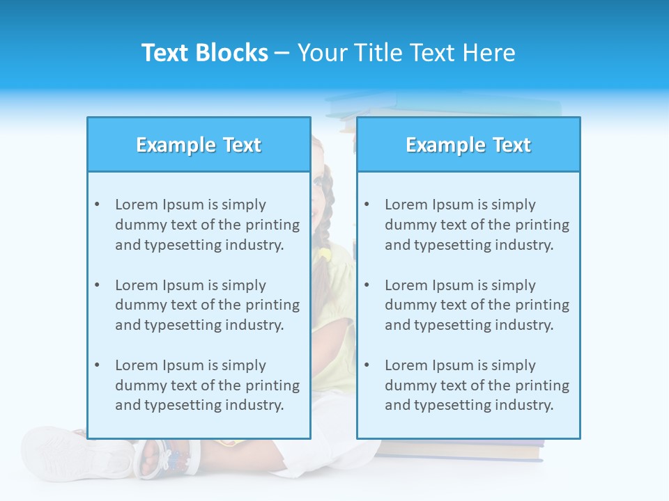 Childhood Back To School Nursery Child School PowerPoint Template