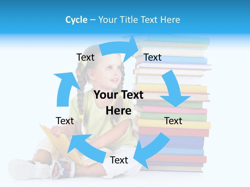 Childhood Back To School Nursery Child School PowerPoint Template