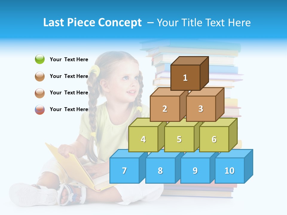 Childhood Back To School Nursery Child School PowerPoint Template