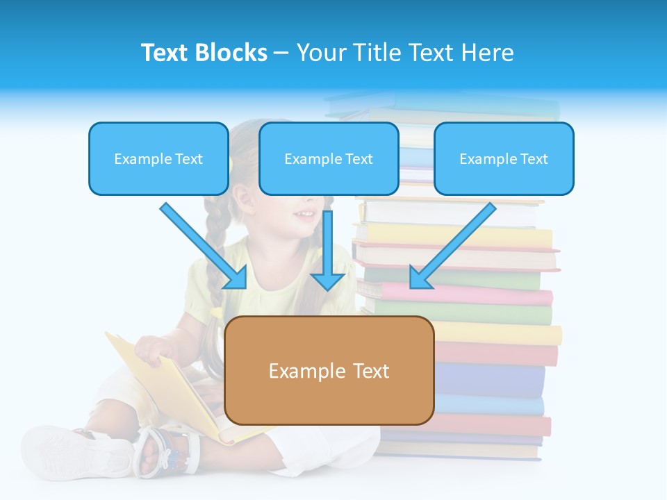 Childhood Back To School Nursery Child School PowerPoint Template