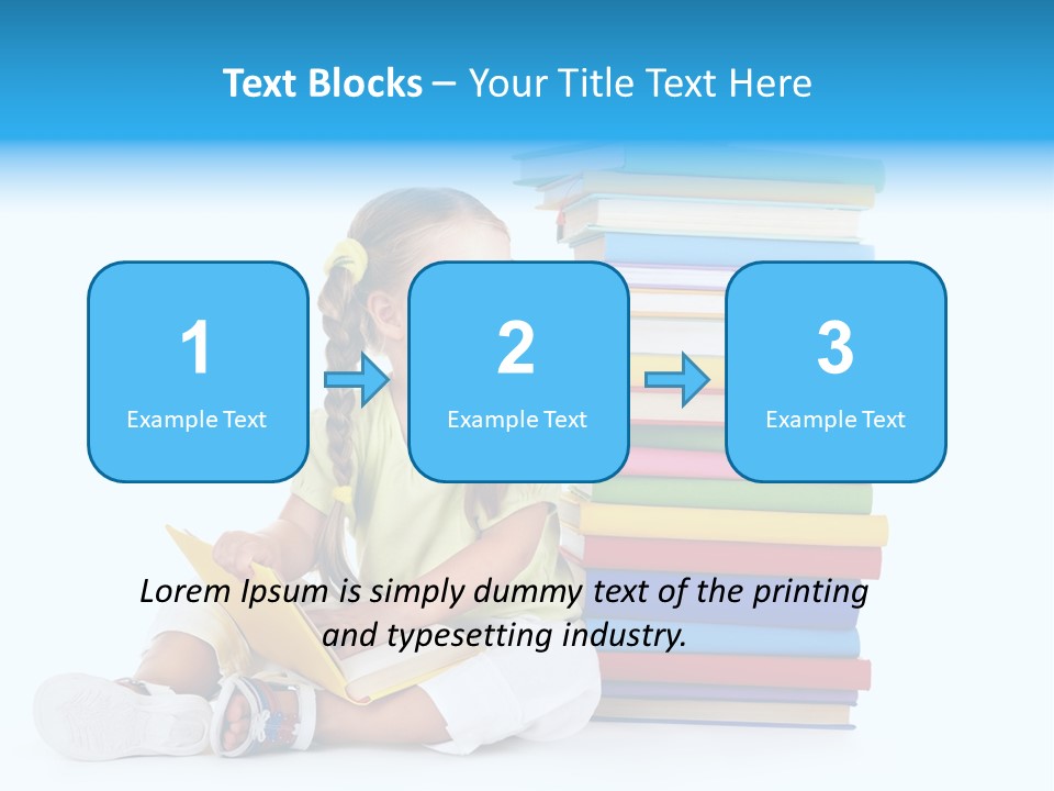 Childhood Back To School Nursery Child School PowerPoint Template