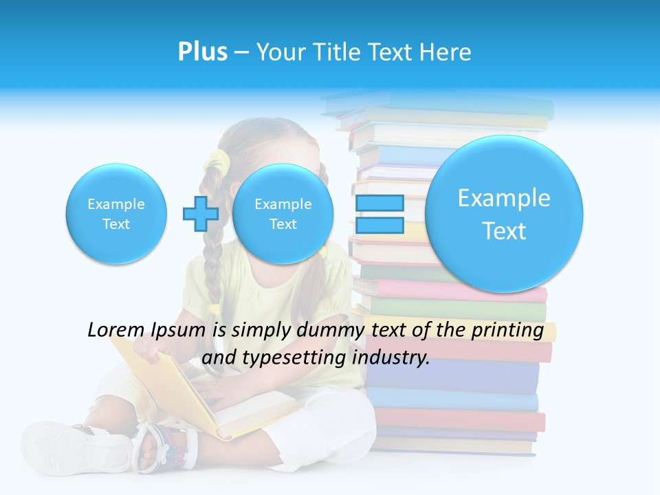 Childhood Back To School Nursery Child School PowerPoint Template