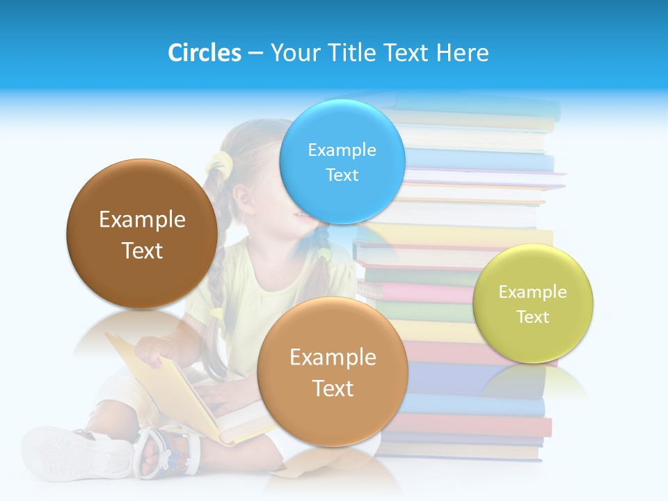 Childhood Back To School Nursery Child School PowerPoint Template