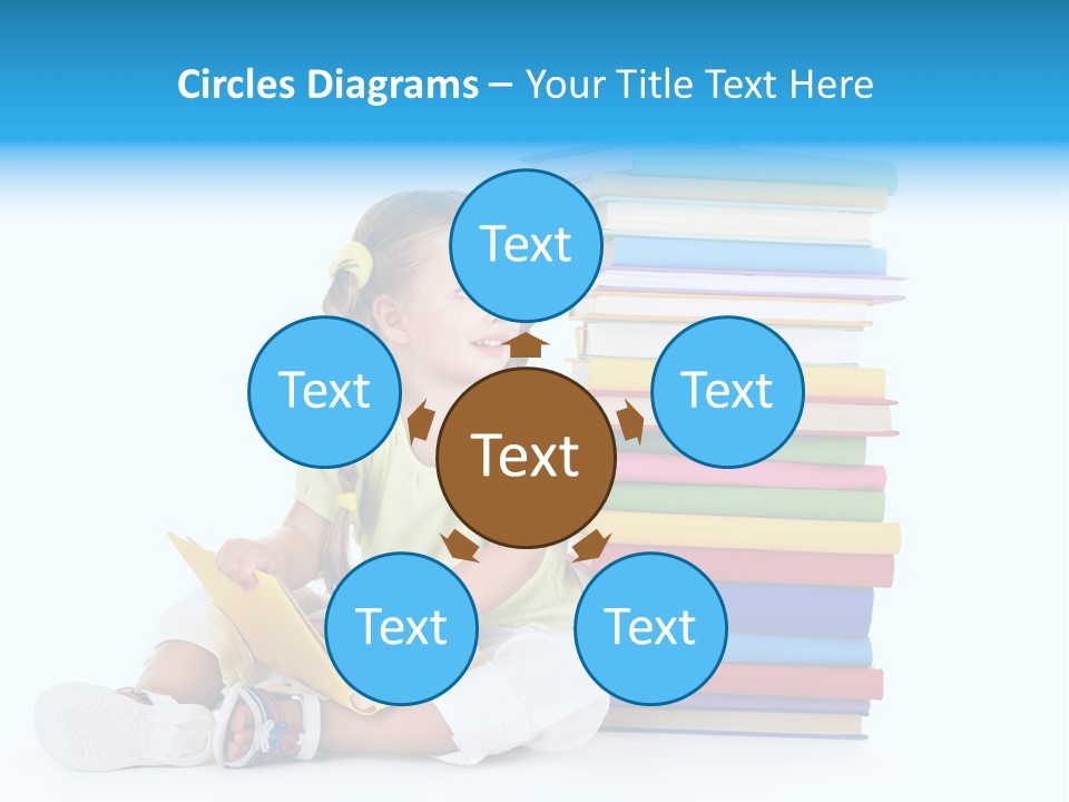 Childhood Back To School Nursery Child School PowerPoint Template