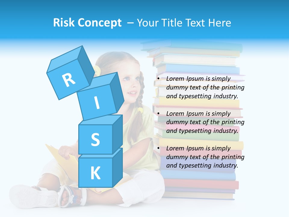 Childhood Back To School Nursery Child School PowerPoint Template