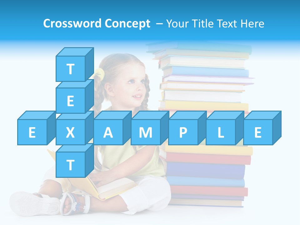 Childhood Back To School Nursery Child School PowerPoint Template