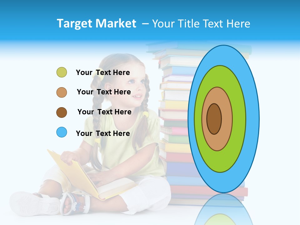 Childhood Back To School Nursery Child School PowerPoint Template