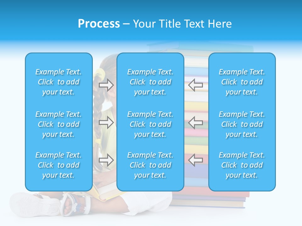 Childhood Back To School Nursery Child School PowerPoint Template