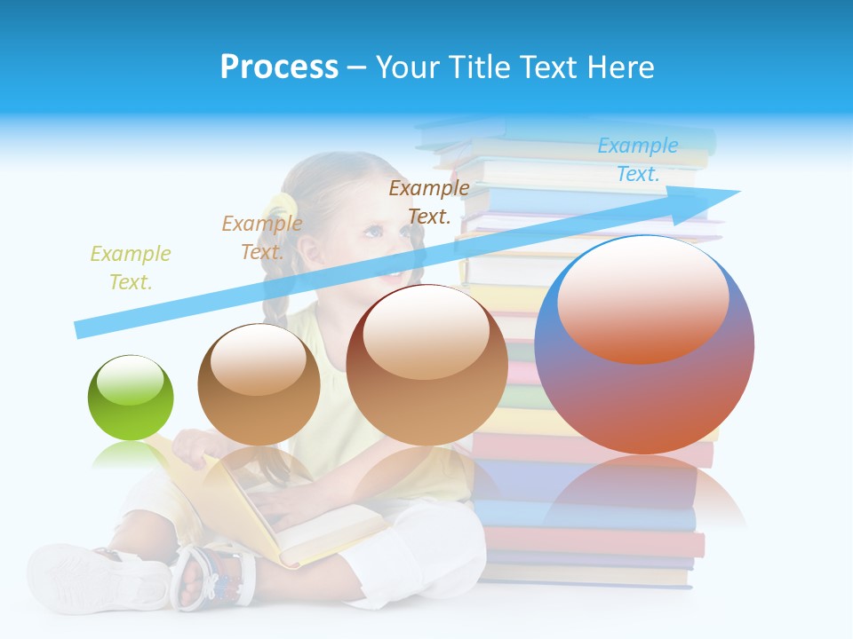 Childhood Back To School Nursery Child School PowerPoint Template