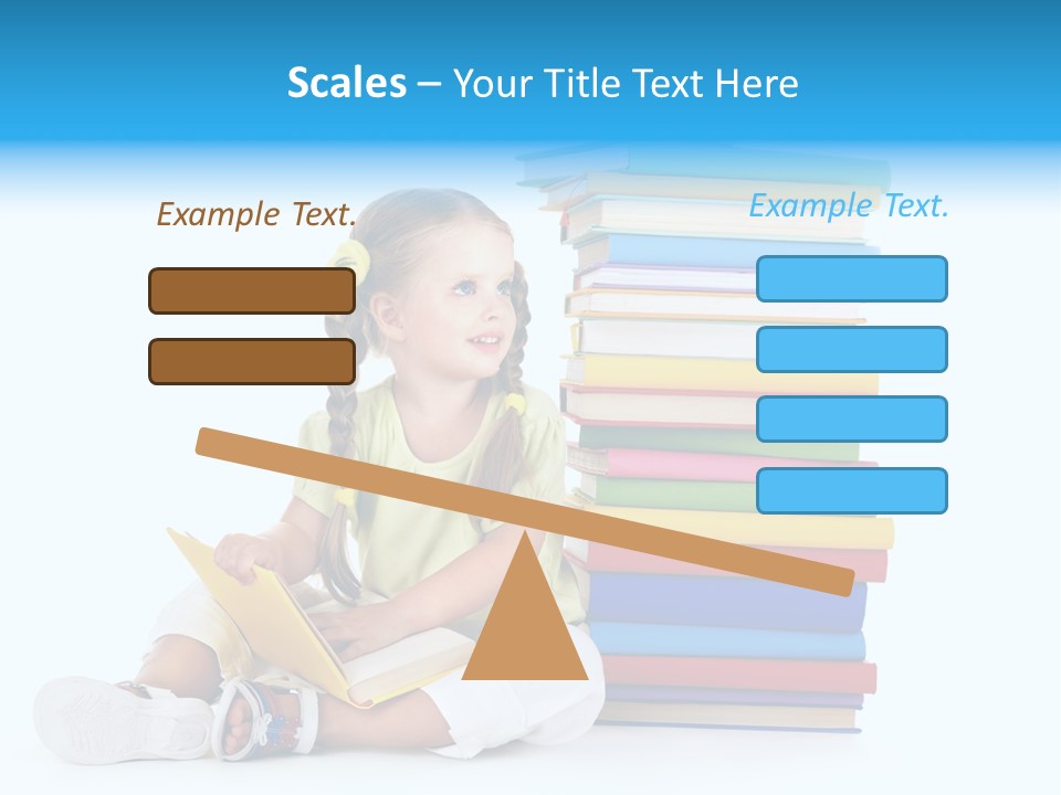 Childhood Back To School Nursery Child School PowerPoint Template