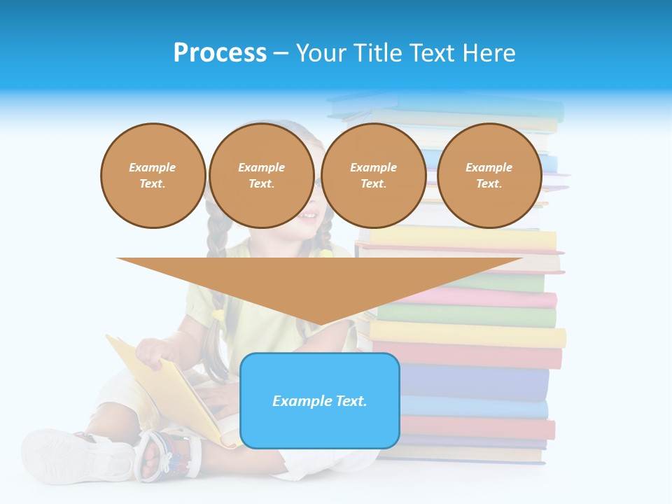 Childhood Back To School Nursery Child School PowerPoint Template