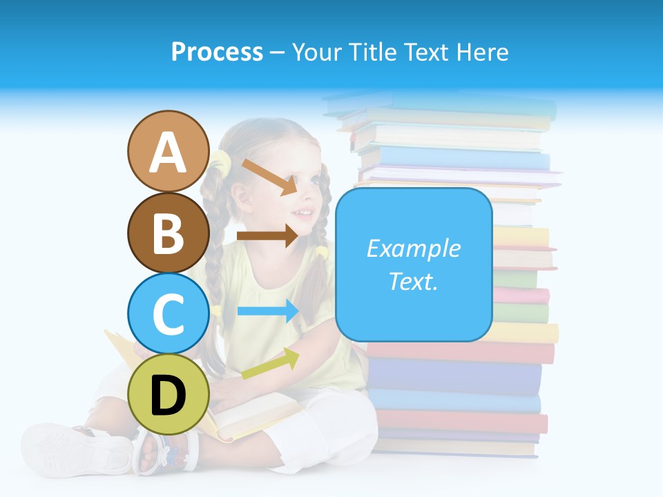 Childhood Back To School Nursery Child School PowerPoint Template