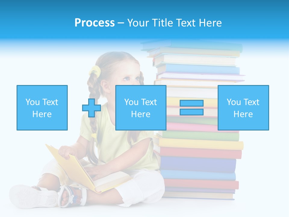 Childhood Back To School Nursery Child School PowerPoint Template