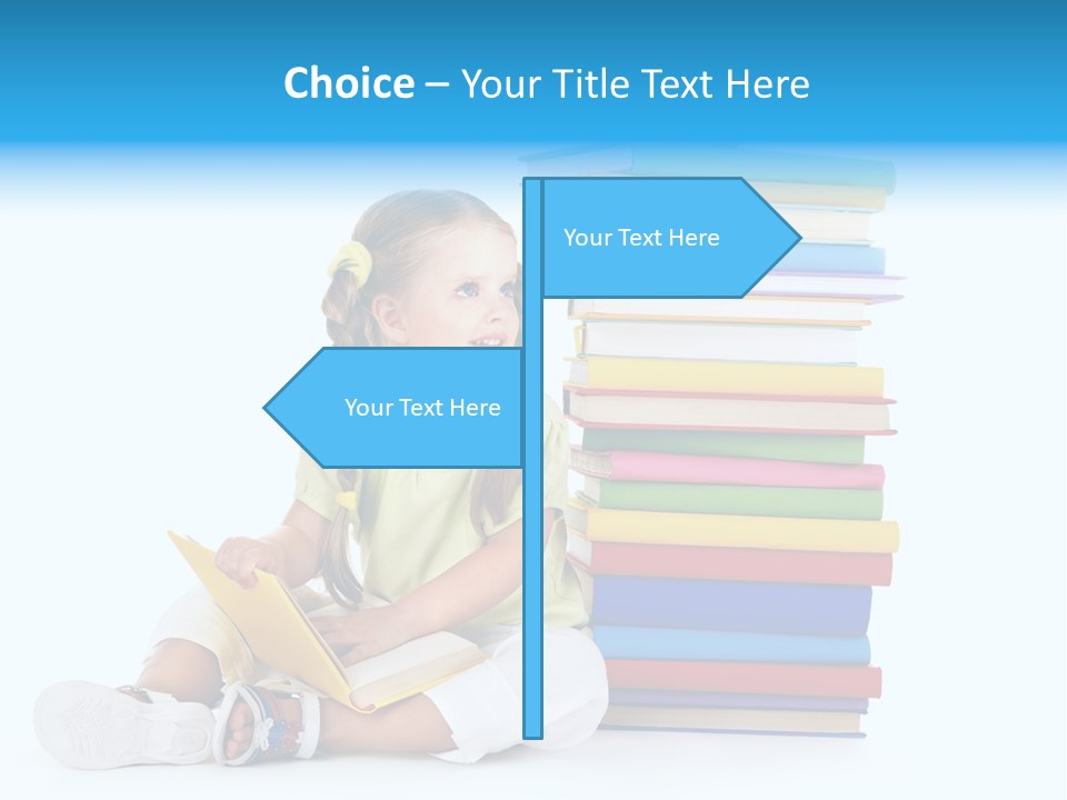 Childhood Back To School Nursery Child School PowerPoint Template