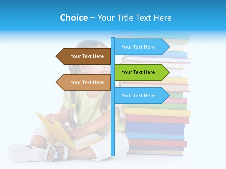 Childhood Back To School Nursery Child School PowerPoint Template