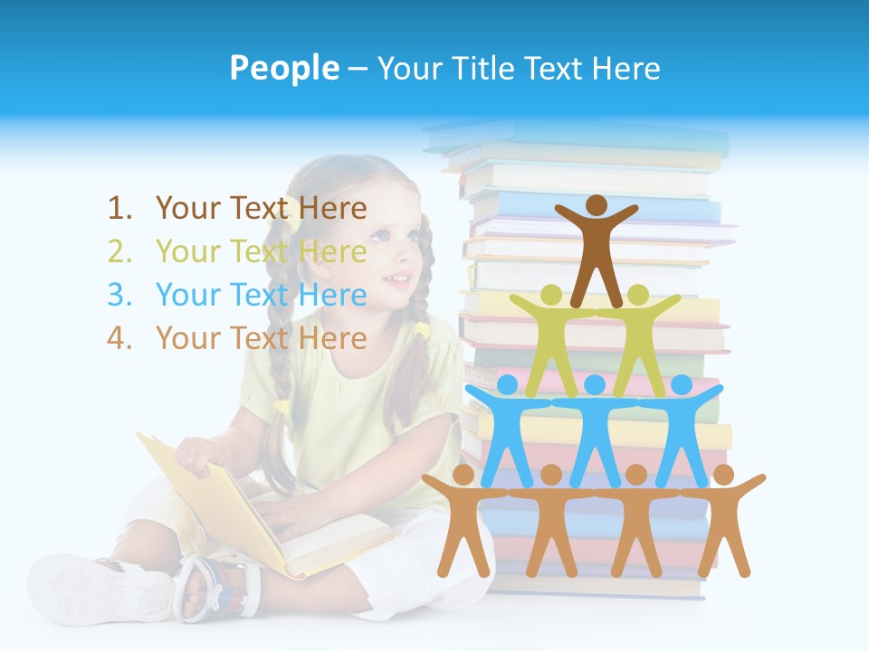 Childhood Back To School Nursery Child School PowerPoint Template