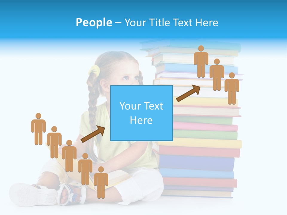 Childhood Back To School Nursery Child School PowerPoint Template