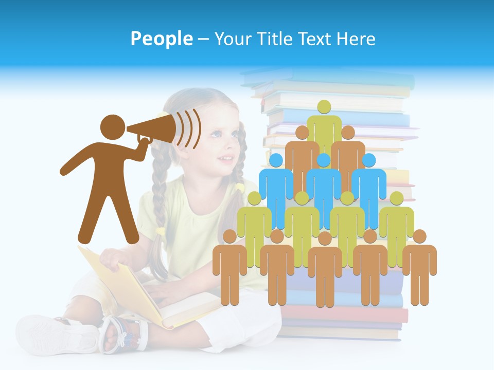 Childhood Back To School Nursery Child School PowerPoint Template