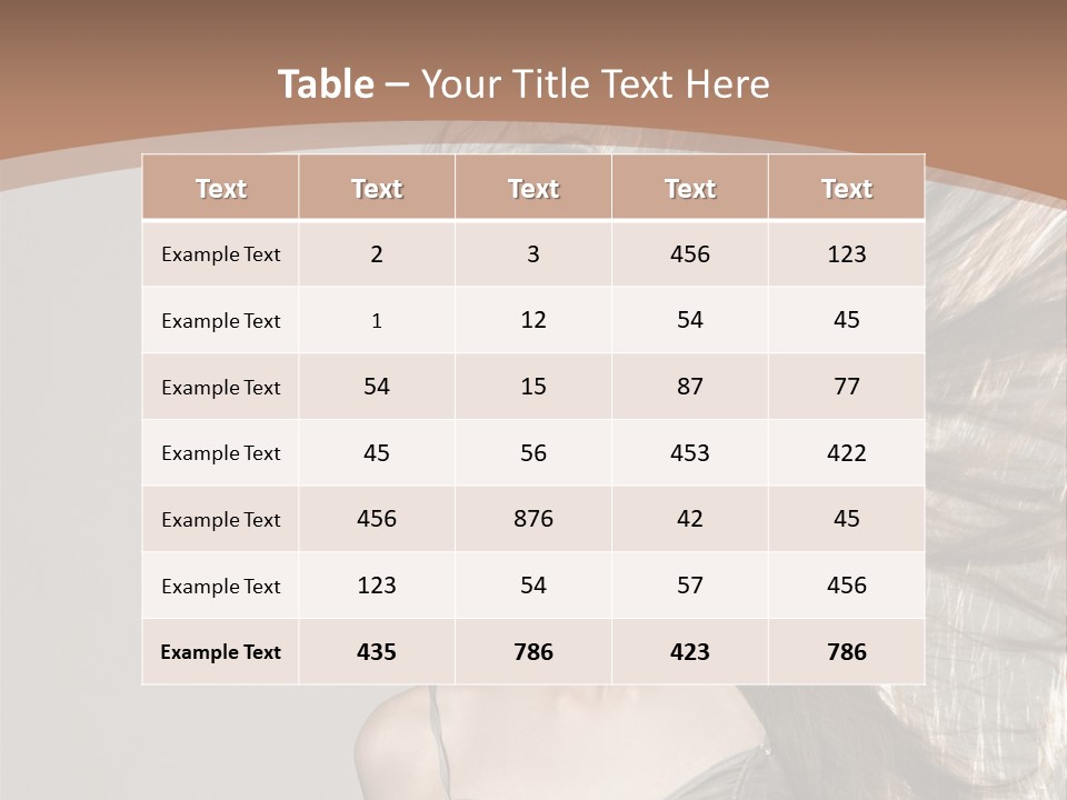 Elegance Vogue Adorable PowerPoint Template